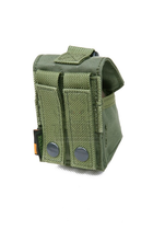 Подсумок молле для гранат Pantac Molle Single Fragment Grenade Pouch PH-C211, Cordura Олива (Olive) - изображение 2