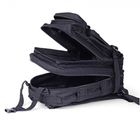 Рюкзак Тактический Штурмовой Военный Taktik B45 Oxford 45 литров Черный - изображение 7