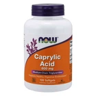 Натуральна добавка NOW Caprylic Acid 600 mg, 100 капсул