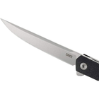 EDC нож CRKT CEO Flipper Plain Edge Satin with Black Handle 7097 - изображение 6