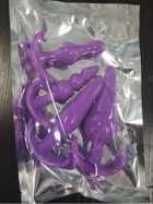 Набор анальных пробок Slash цвет фиолетовый (22314017000000000) - изображение 2