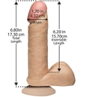 Фалоімітатор Doc Johnson Realistic cock 6 inch (03544000000000000) - зображення 5