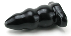Товста анальна пробка Trip Ripp Butt Plug Large колір чорний (00497005000000000) - зображення 4