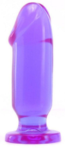 Набір анальних пробок Doc Johnson Crystal Jellies, Anal Starter Kit колір фіолетовий (21798017000000000) - зображення 6