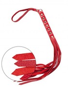 Батіг Fancy Leather Floger колір червоний (16672015000000000) - зображення 2