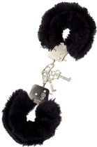 Наручники Metal Handcuff with Plush цвет черный (12513005000000000) - изображение 1