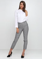 Брюки H&M 38 Белый 0695545_16