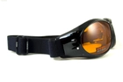 Окуляри захисні з ущільнювачем Global Vision ELIMINATOR помаранчеві - зображення 4
