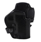 Кобура Front Line LKC для Glock 26/27/28. Материал - Kydex/кожа/замша. Цвет - черный (2370.22.35) - изображение 2