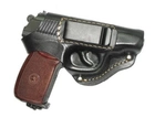 Кобура поясна для пістолета ПМ, МР654к (скоба) (007) - зображення 2