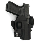 Кобура Front Line KNGxxSR с замком для Glock 19/23/32. Материал - Kydex. Цвет - черный (2370.22.65) - изображение 1