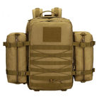 Рюкзак городской походной тактический Protector Plus S457 45л coyote - изображение 7