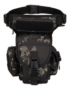 Сумка тактическая набедренная Protector Plus K314 night multicam - изображение 5