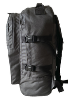 Тактический походный супер-крепкий рюкзак 5.15.b с органайзером 40 литров Серый - изображение 3