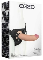 Страпон жіночий з промальованими вінками Egzo Evolution (21379000000000000) - зображення 3