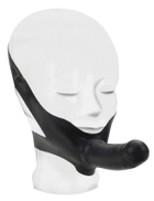 Страпон из латекса с креплением на голову The Original Accommodator Latex Dongs цвет черный (10978005000000000) - изображение 2