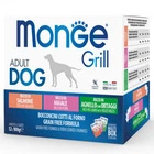 Влажный корм для собак Monge dog корм grill mix Лосось ягненок свинина