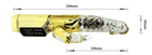Многофункциональный вибратор Baile Gold Rabbit Prince (16266000000000000) - изображение 3