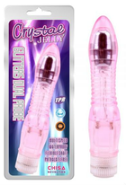 Вибратор Chisa Novelties Jelly Glitters Dual Probe цвет розовый (20244016000000000) - изображение 4