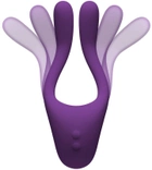 Мультифункціональний вібратор Doc Johnson Tryst v2 Bendable Multi Erogenous Zone Massager with Remote колір фіолетовий (22351017000000000) - зображення 1