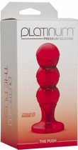 Анальная пробка Platinum Premium Silicone The Push цвет красный (17584015000000000) - изображение 2