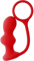 Анальная пробка с эрекционным кольцом Menzstuff Ass Jacker цвет красный (15942015000000000) - изображение 2