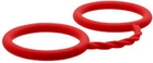 Наручники з силікону BondX Silicone Cuffs колір червоний (17915015000000000) - зображення 2