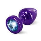Анальная пробка Diogol Anni Butt Plug Round, 6,1см цвет фиолетовый (17198790000000000) - изображение 1