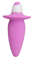 Анальная пробка с вибрацией Vibe Therapy Play Candi Corn Pop цвет розовый (15032016000000000) - изображение 2