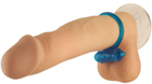 Эрекционное виброкольцо Mini One-Touch Cock Ring цвет голубой (16044008000000000) - изображение 1