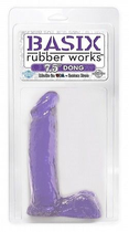 Фаллоимитатор Basix Rubber Works, 19 см (08519000000000000) - изображение 1