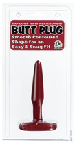 Анальная пробка Butt Plug Red & Slim Small (02608000000000000) - изображение 2