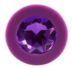 Анальная пробка You2Toys Colorful Joy Jewel Purple Plug Medium (14769000000000000) - изображение 4