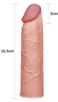 Насадка на пенис Pleasure X-Tender Series X-Tra Girth! 30% Increase! цвет телесный (18926026000000000) - изображение 5