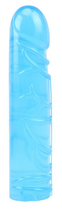 Фалоімітатор Chisa Novelties Vivid Jelly Dildo колір блакитний (20648008000000000) - зображення 3