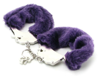 Наручники Fetish Fantasy Original Series Furry Cuffs Purple (03743000000000000) - зображення 4