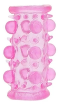 Насадка на пенис Lust Cluster Bead Sleeve цвет розовый (17291016000000000) - изображение 2