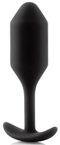 Профессиональная анальная пробка B-Vibe Snug Butt Plug 2 цвет черный (21792005000000000) - изображение 2