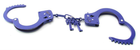 Наручники Fetish Fantasy Series Designer Metal Handcuffs Purple (03739000000000000) - изображение 4