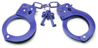 Наручники Fetish Fantasy Series Designer Metal Handcuffs Purple (03739000000000000) - изображение 6