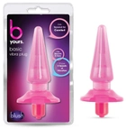 Анальная вибропробка Blush Novelties B Yours Basic Vibra Plug цвет розовый (16007016000000000) - изображение 3