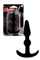 Анальна пробка T-Shape Silicone Butt Plug Black колір чорний (15337005000000000) - зображення 2