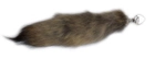 Анальная пробка Crystal Minx Tail Plug с натуральным мехом койота (13127000000000000) - изображение 2