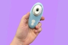 Бесконтактный стимулятор клитора Womanizer Liberty цвет голубой (21967008000000000) - изображение 10