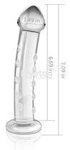 Анальна пробка Lovetoy Glass Romance колір прозорий (18967041000000000) - зображення 3