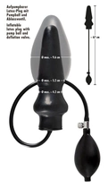 Анальна пробка LateX Inflatable Latex-Plug (18532000000000000) - зображення 4