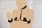 Ошейник с коннектором и наручниками Scappa размер L (20896000010000000) - изображение 3