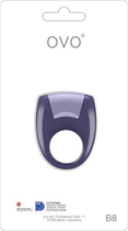 Эрекционное кольцо в виде перстня с вибрацией OVO B8 (12394000000000000) - изображение 5