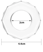 Эрекционное кольцо Power Plus Cock Ring Series цвет прозрачный (18906041000000000) - изображение 6