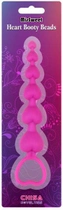 Анальная цепочка Chisa Novelties Heart Booty Beads цвет розовый (20021016000000000) - изображение 2